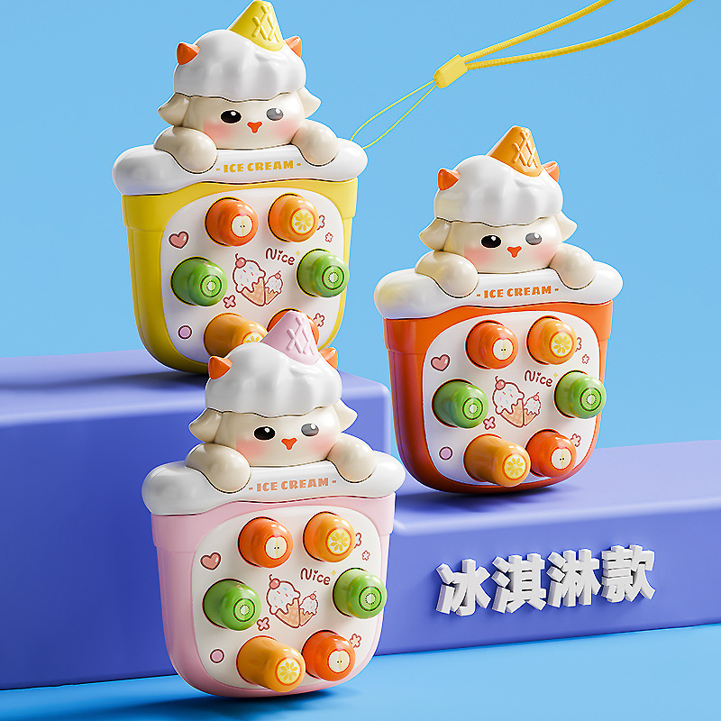 Toy anti-stress "Gopher", whistle for boys and girls, anti-stress, early education