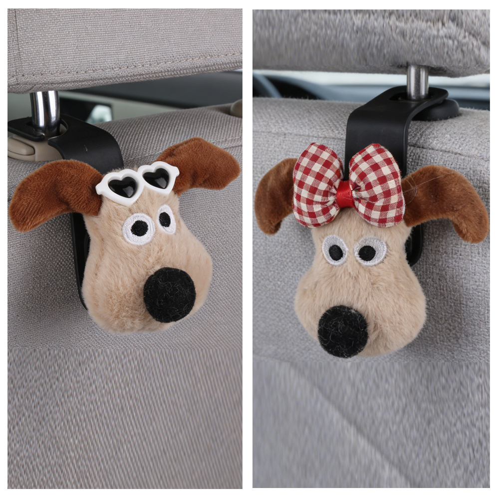 Gancho de asiento de coche lindo de dibujos animados Gancho de coche