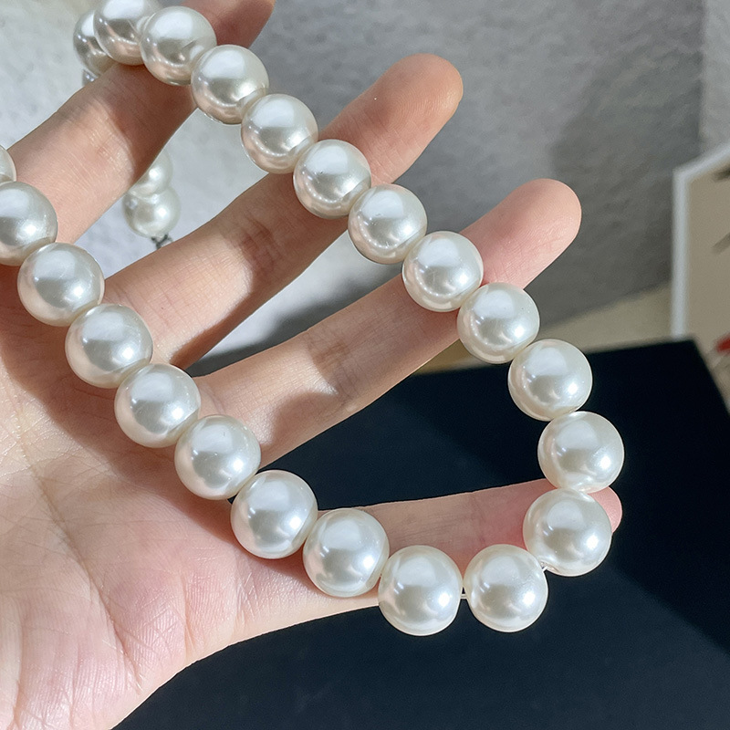 E 12mm 진주 페르시 목걸이