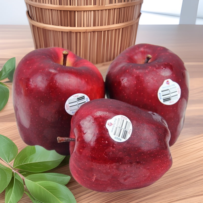 Guangzhou Jiangnan Wholesale Direct Delivery [Sf Express] American Imported Red Snake Fruit Large Fruit Crispy Sweet Apple Special Grade