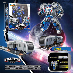 Transforming Car Robot Mecha Super Transformer Warlord Tank Airplane Model Cartoon Action Figure Smart Assembly Toy