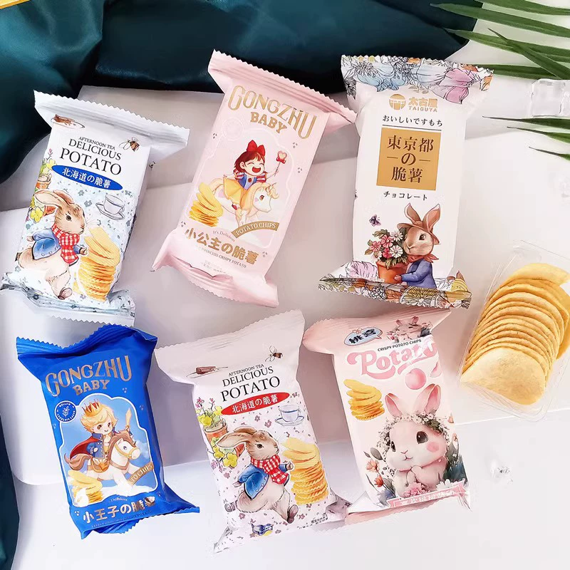 彩虹日记 Peter Rabbit 脆薯 Original 小包装 婚庆 中秋 纪念 膨化 零食休闲