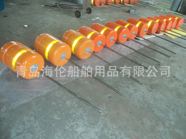 船舶停泊浮标 钢质锚、插旗 实心填充型防撞设施山东否是海伦EVA