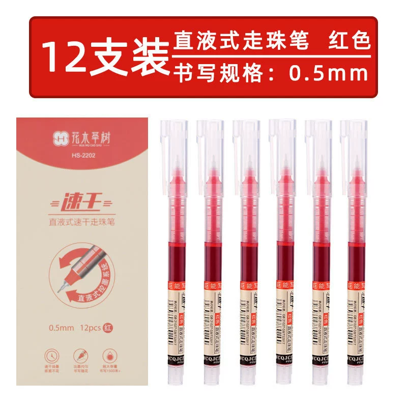 Capacious rollerball classic quick dry rollerball pen for students