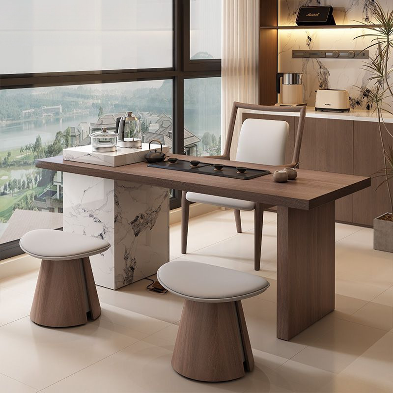 High-End Slate-Like Tea Table for Home Use, Small Modern Minimalist Tea Table, New Model for Living Room and High-End Balcony High-End Slate-Like Tea Table for Home Use, Small Modern Minimalist Tea Table, New Model for Living Room and High-End Balcony