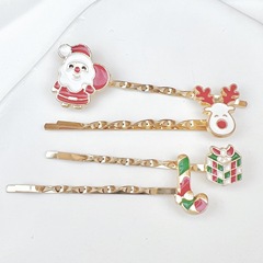 新しいアイデアクリスマスサンタのヘラジカのプレゼント