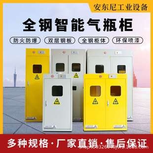 All-Steel Gas Cylinder Cabinet Safety Cabinet Explosion-Proof Hydrogen Oxygen Gas Tank Laboratory Storage Cabinet