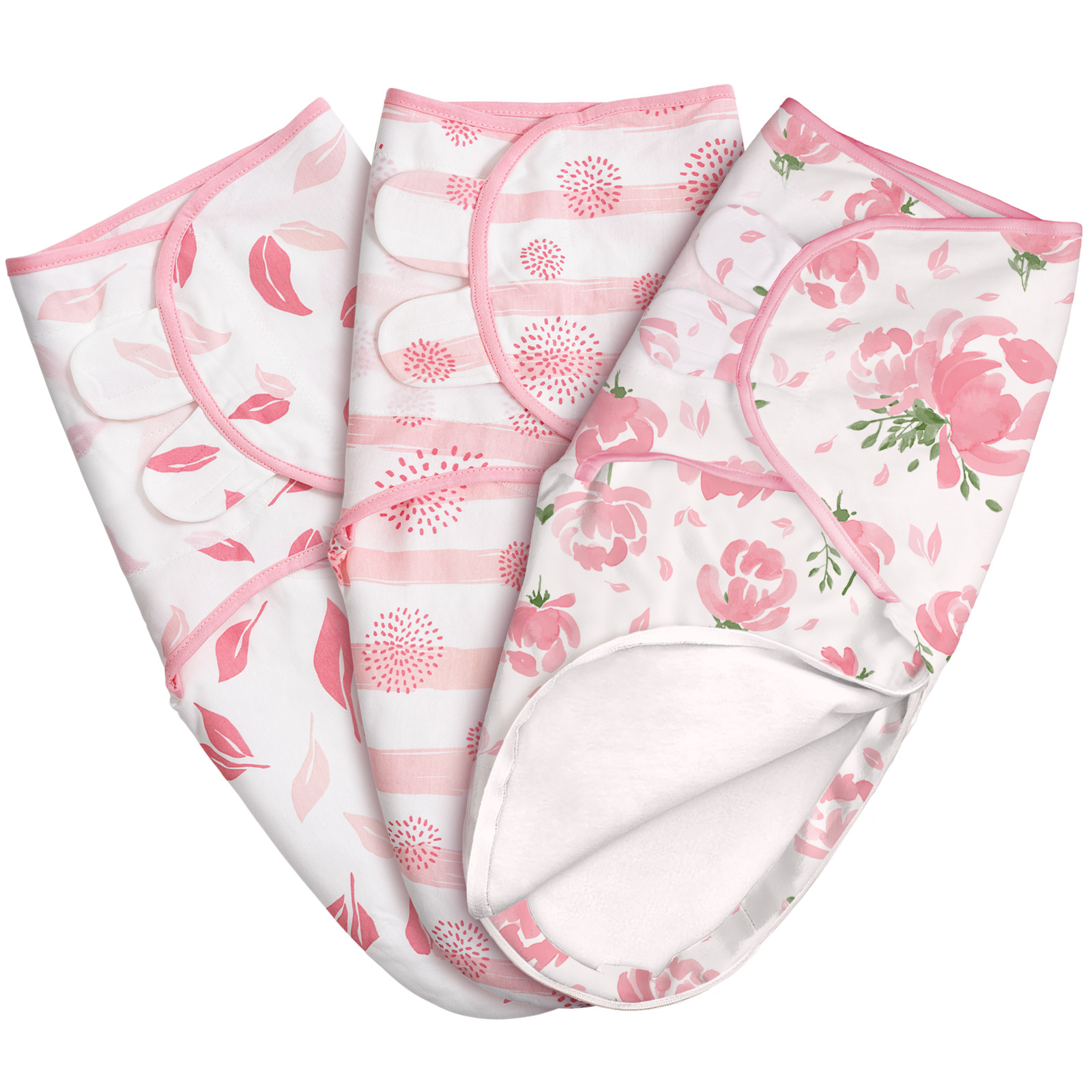 Cotton Four-Season Baby Anti-Jump Swaddle 0-3 Months Newborn Baby Spring Autumn Summer Zipper Quilt Sleeping Bag