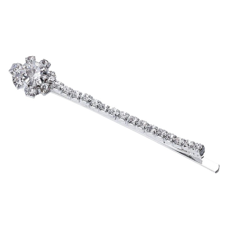 Estilo coreano exquisito rhinestone horquilla simple palabra clip Bangs clip lateral horquilla accesorios de cabeza fábrica al por mayor