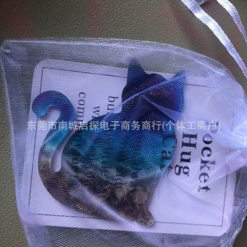跨境爆款腊肠狗拥抱口袋礼物装饰品口袋礼品腊肠狗猫咪装饰|undefined