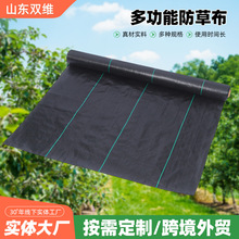 防草地布厂家批发除草布果园新型防草布透水园艺大棚地布盖草布