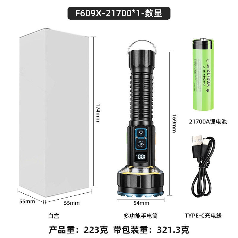 国境を越えた新製品固定焦点超高輝度懐中電灯超高輝度 COB 双方向照明屋外キャンプランプ雰囲気ライト磁気フック|undefined