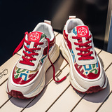 2026 весенняя новая мужская обувь, японская и корейская повседневная обувь, мужские туфли в европейском стиле на толстой подошве, дорожная обувь, дропшиппинг