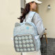 New Japanese transparent college style large capacity casual backpack commuter two-dimensional cat baby Valley Wing pain bag
