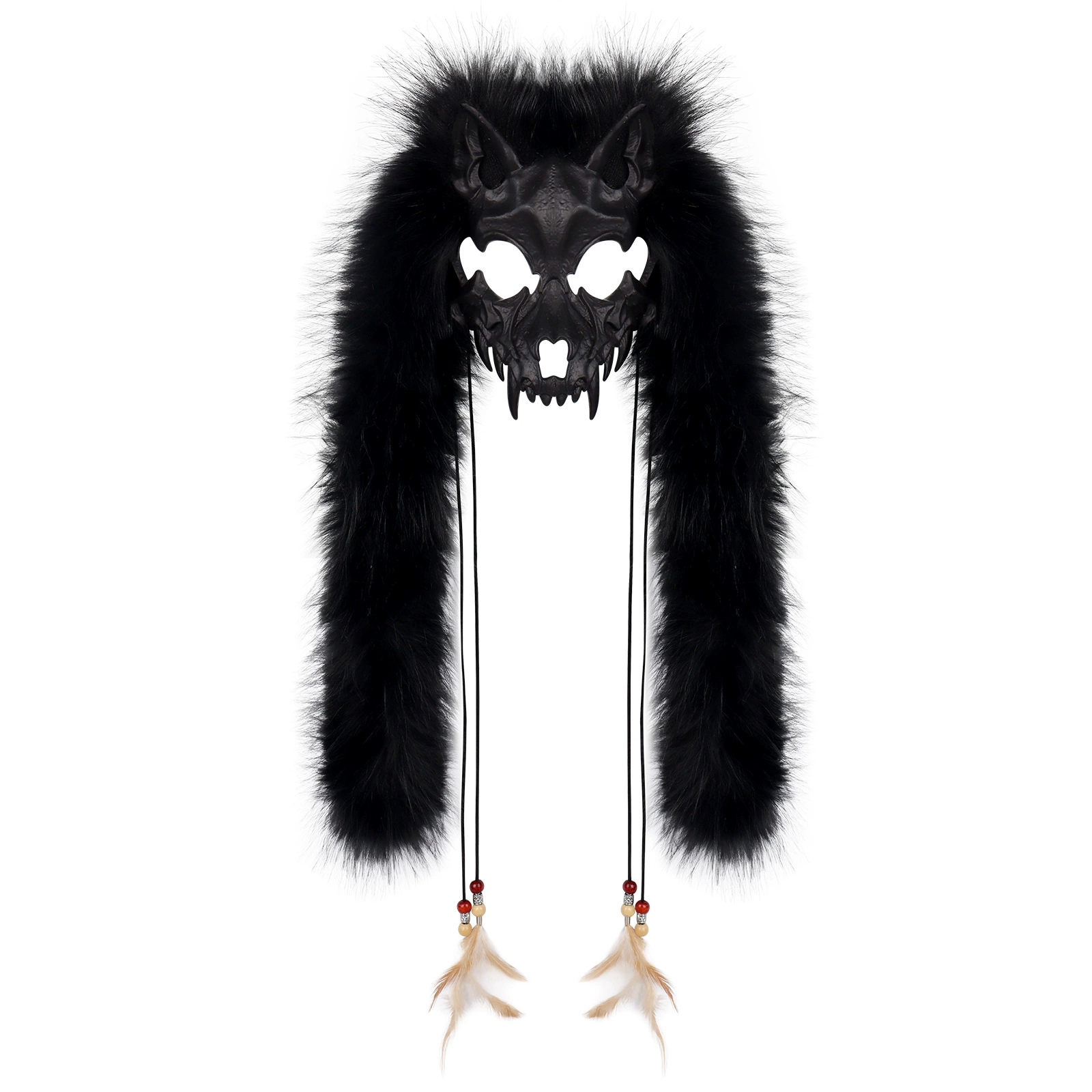 Fashionable mask, hair accessory, halloween, cosplay