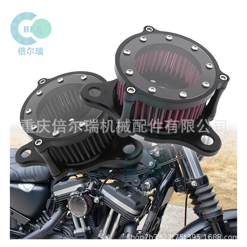 Accesorios de motor de motocicleta lubricación cartucho de filtro de aluminio de aluminio Halley