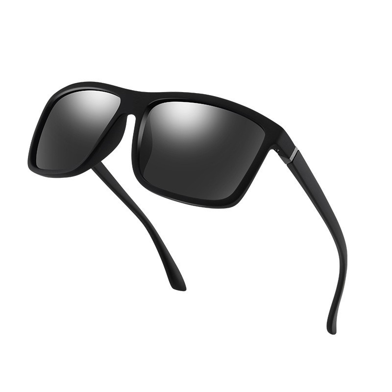 Neue Cross-Border Herren-Sonnenbrille mit polarisierten Gläsern, ideal für große Gesichter, schlankmachend, blendfrei, UV400_voghion.com