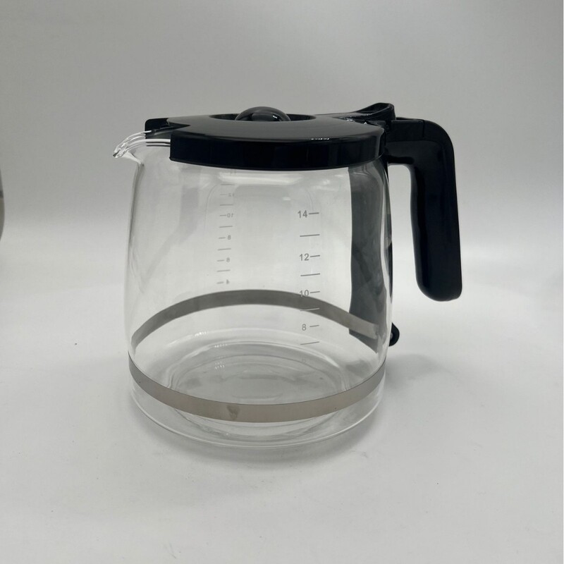 Glass Water Kettle Suitable for 14-Cup Cuisinart Coffee Machine Suitable for Dcc-2200 Coffee Pot Without Glue Glass Water Kettle Suitable for 14-Cup Cuisinart Coffee Machine Suitable for Dcc-2200 Coffee Pot Without Glue