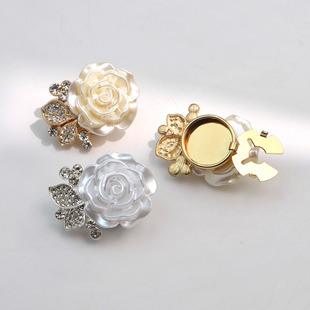 Button Cover Shirt Button Fashion Button Cover Rhinestone Cufflinks Turtle Button Set Button Clip Accessory Accessories