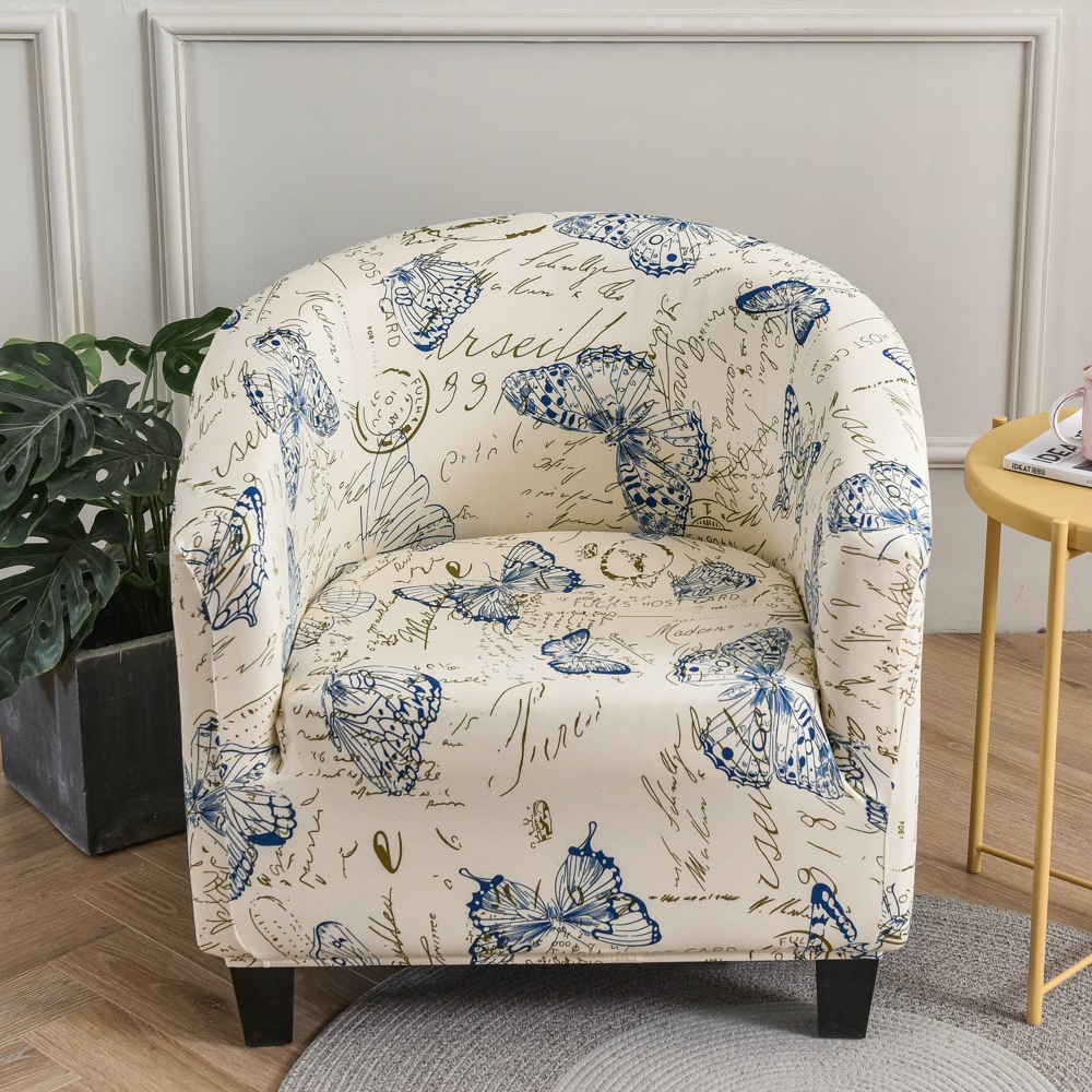 El Comercio exterior transfronterizo Silla de Bar cubierta semicírculo sofá cubierta transfronteriza sola bañera sofá cubierta