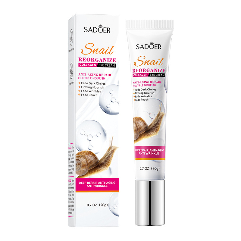 All English SADOER Aloe Vera Hidratante Suavizante Eye Cream Essence Eye Cream Series Comercio exterior transfronterizo al por mayor