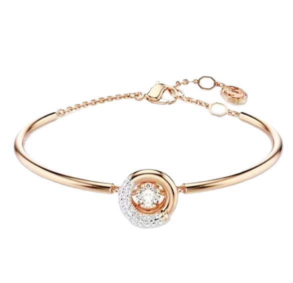 로즈 골드 스마트 하프 풀 다이아몬드 브레이슬릿