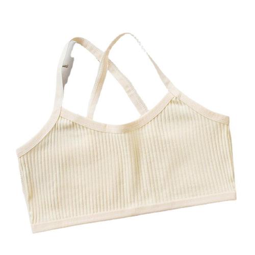Ladys Underwear, Female Student, Junior High and High School, Girl Strap, Thin European Style Beautiful Backless Bra, Developmental Period Sports Wrap Bra, Manufacturer