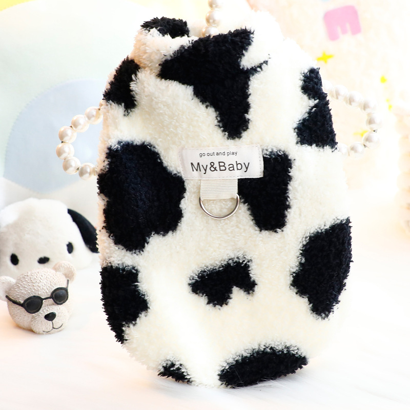 Dog Clothes Autumn and Winter Cute Platform Velvet Printed Cotton Vest Small Size Dogs Teddy Pet 7494 Cross-Border Wholesale