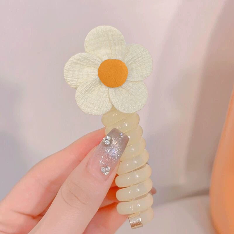 Durable telephone, hair tufts for braiding hair, high quality hair rope, children's hair accessory, Korean style