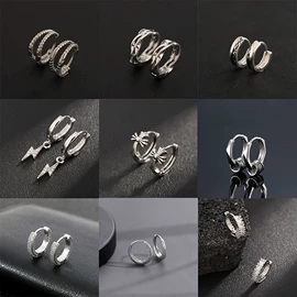 耳钉;项链;耳环