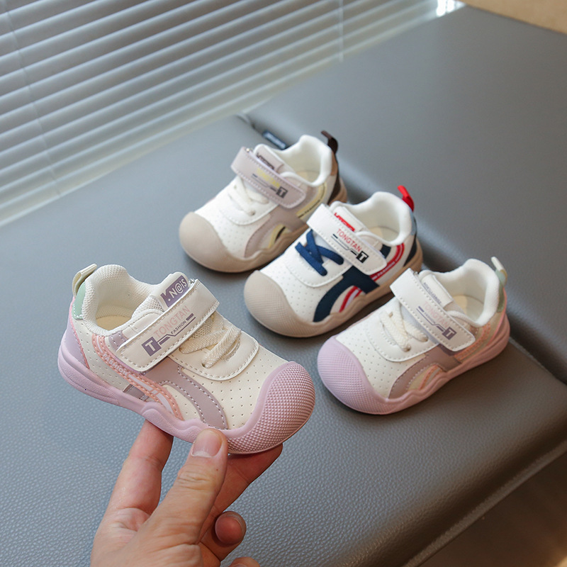 2026 New Baby Walking Shoes for Boys, Autumn Leather Baby Shoes, Soft-Soled Non-Slip Functional Shoes for Girls