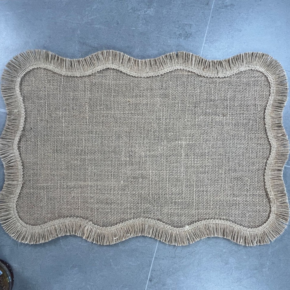Amazon Hot Sale Farmhouse Retro Ribs Rectangular Waveform Nordic Luxury