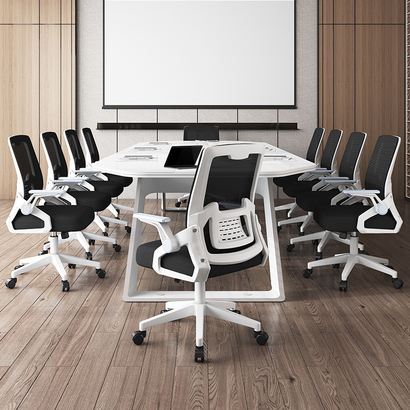 Silla de computadora silla de personal de malla reclinable para el hogar silla ergonómica silla de juegos de conferencia silla de oficina sedentaria cómoda