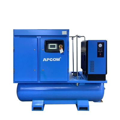 Permanent magnet variable frequency screw air compressor 37kw integrated industrial large 7.5kW air pump air compressor (Hava kompressorları) - 75-kw-at-industrial-frequency