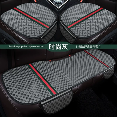Seat cushion, seat cover: Cushion, Five-Seater Seven-Piece Set, Universal for - gray-three-piece-suit