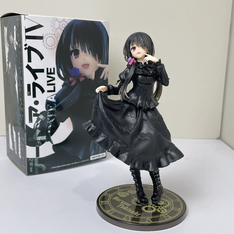 Фигурка Date A Live Tokisaki Kurumi, коллекционная PVC в платье (красный/чёрный)