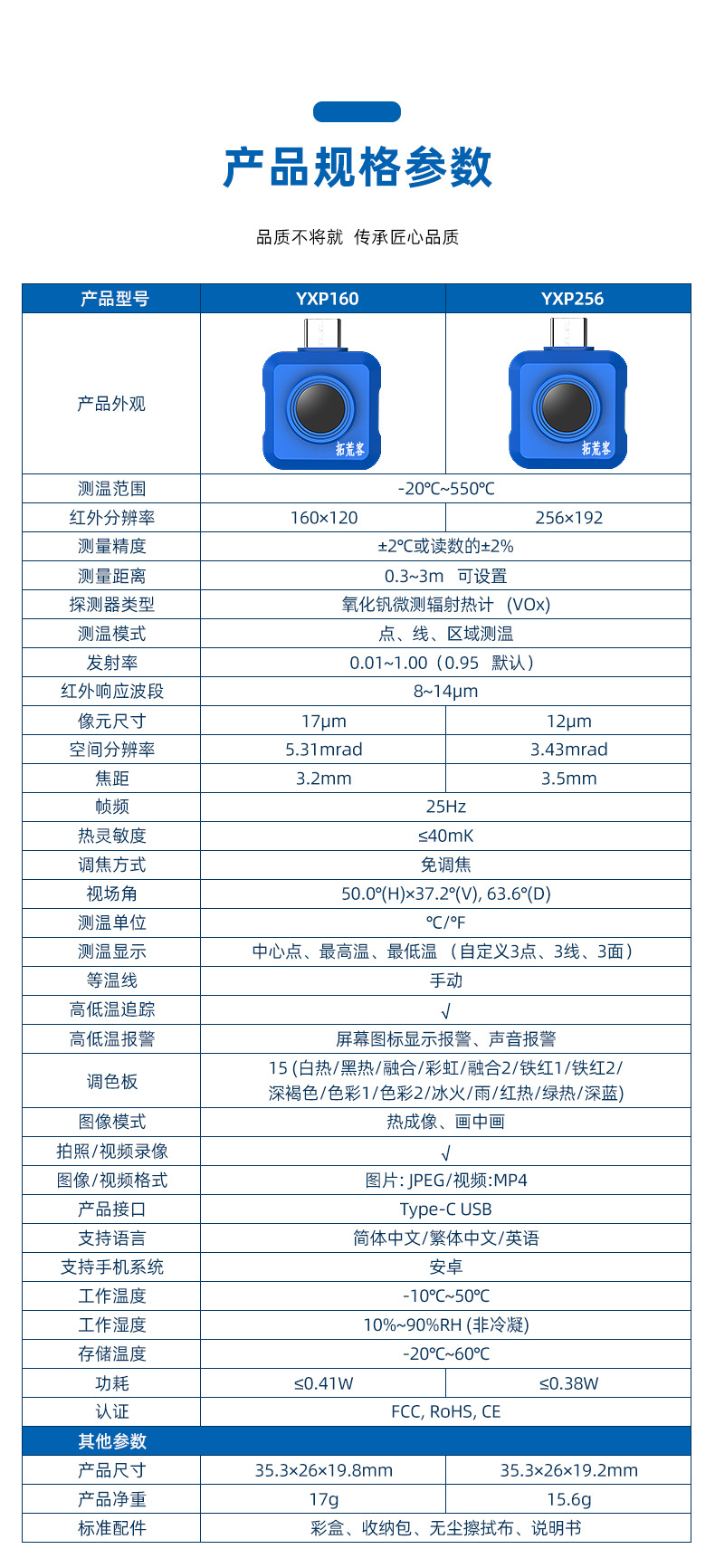 High-Definition Infrared Thermal Imager Mobile Phone Industrial Temperature Measurement Power Maintenance Outdoor Pipeline Maintenance Night Vision Camera