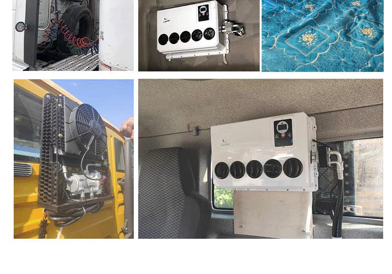 RV air conditioner 12v car universal electric air conditioner bulk truck modified DC scroll air conditioner parking air conditioner