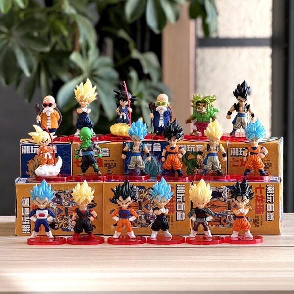 Dragon Ball Figure Blind Box Anime Trendy Toy Ornaments Goku Gohan…