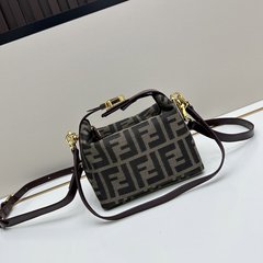 2025中古vintage饭盒包FF老花枕头包迷你单肩斜挎包min手提女包潮