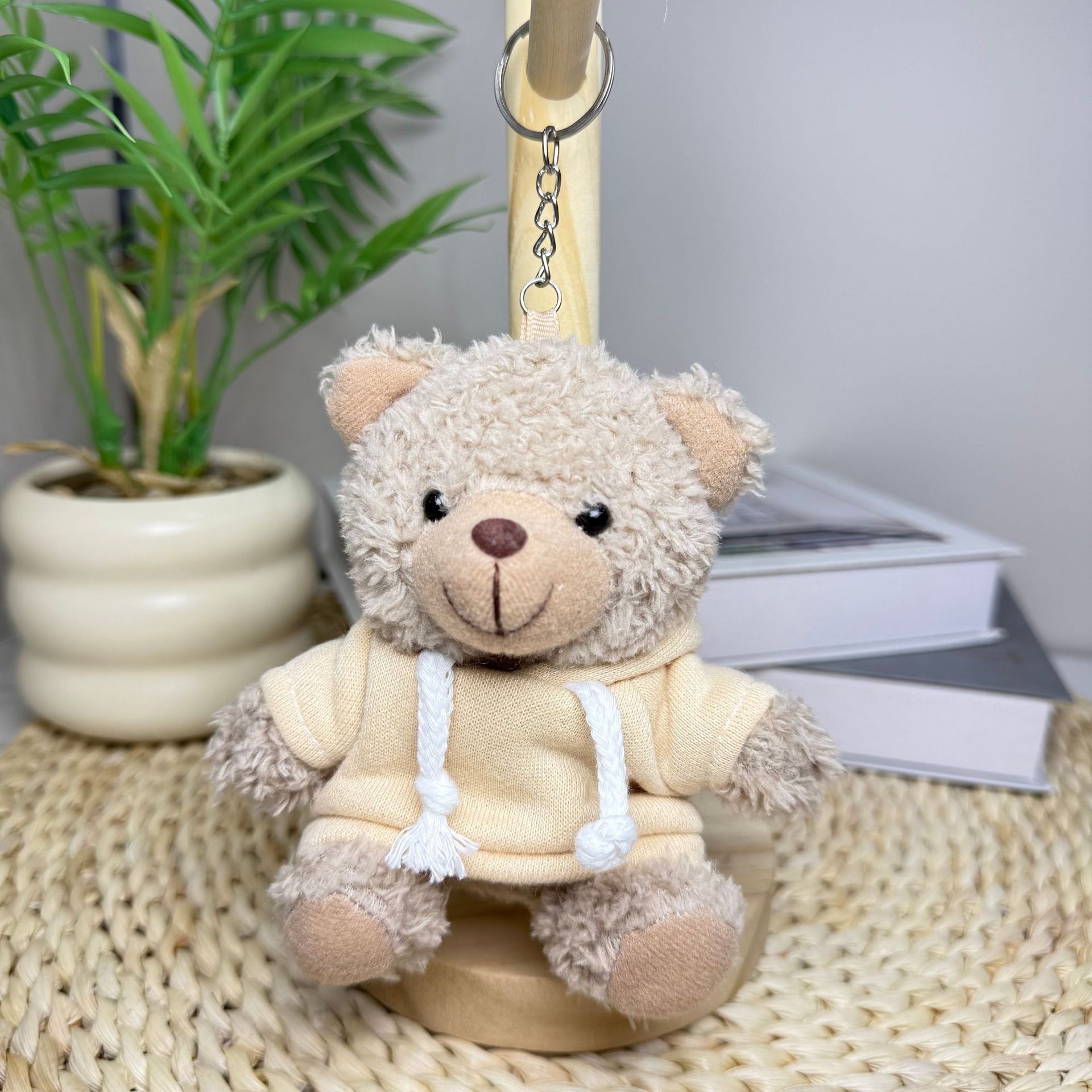 Colgante camiseta Teddy Bear muñeca Teddy Bear muñeca juguetes de peluche temporada de graduación logotipo corporativo regalo muñeca tela