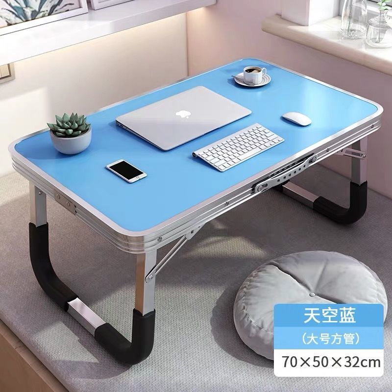Laptop Desk for Bed Foldable Lazy Student Dormitory Writing Small Table Dining and Study Table