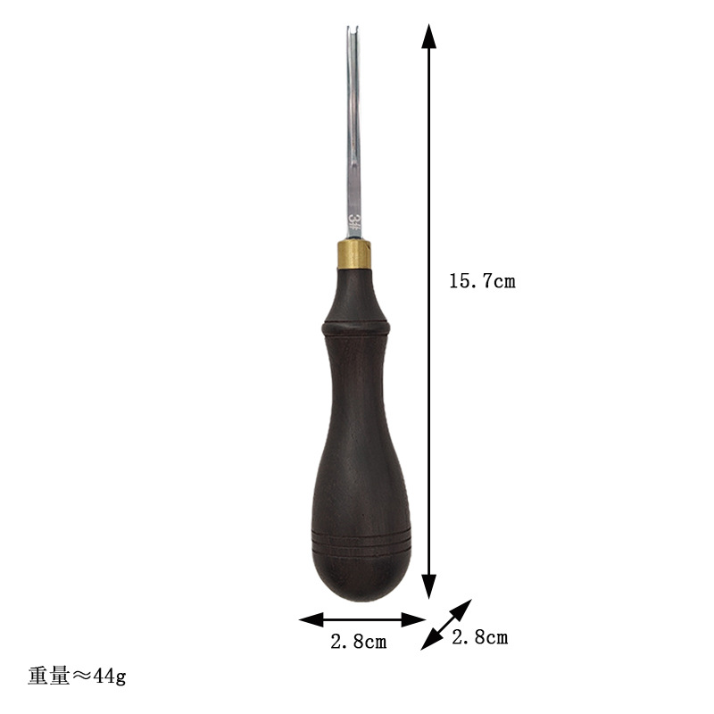 Sándalo borde cortador cuchillo de corte biselado dispositivo DIY herramienta de cuero profesional recorte borde cortador Shaper