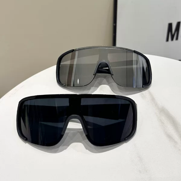 Cross-border Outdoor Cycling Sports Windproof Sunglasses Men's New Large Frame Mountaineering Ski Goggles Integrated Sunglasses