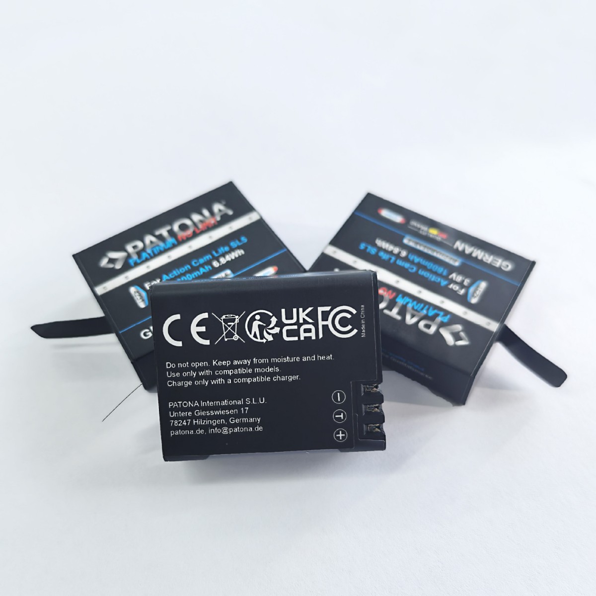 可拆卸充电电池1800mAh运动相机打猎相机3.7V足容儿童相机摄像机