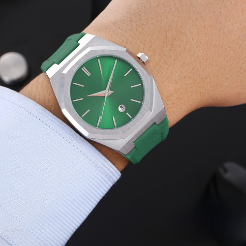 PhD Pass BESTWIN Silicone Student Wristwatch for Men, Wholesale Fashion Calendar Men's Watch
