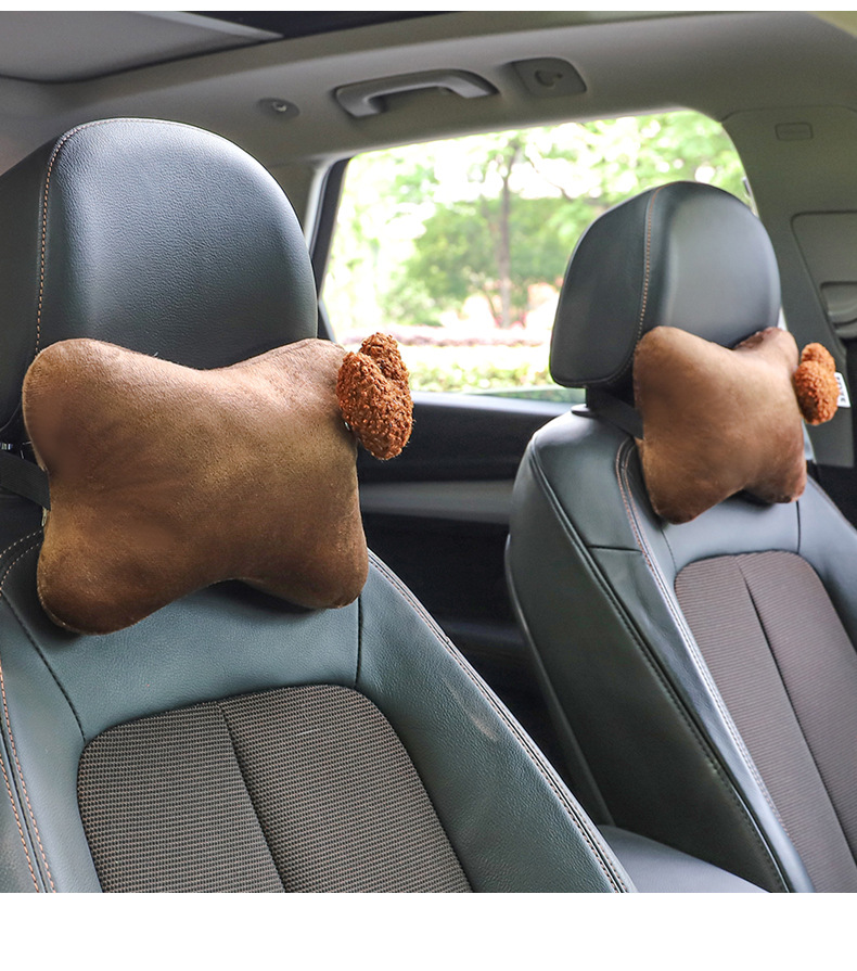 Car Headrest, Car Cushion, Neck Pillow, Car Seat Neck Pillow, Car Cushion, Cute Car Rear Pillow, Heart
