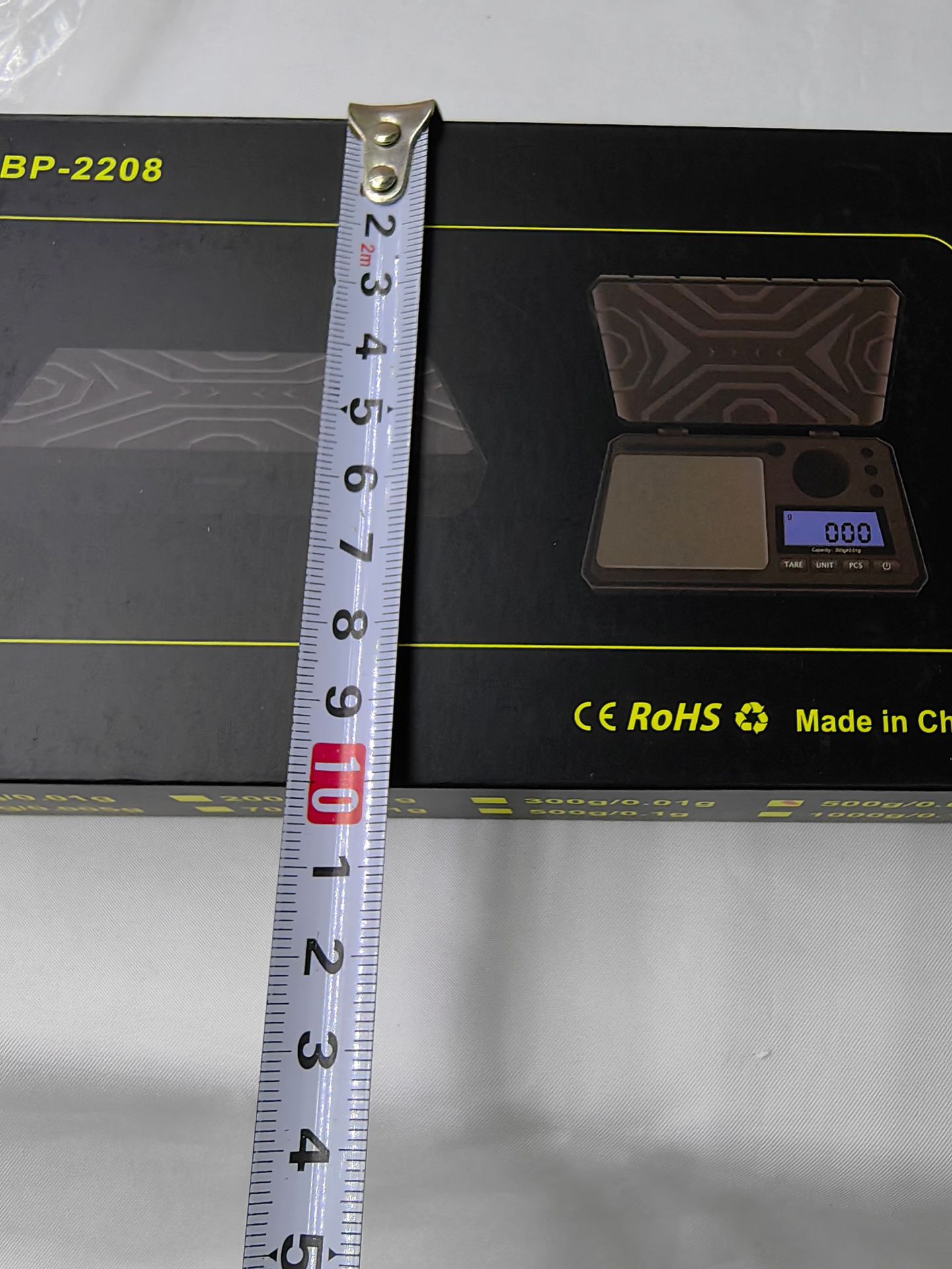 2023 nuevas herramientas de escala caja de herramientas de joyería escala de bolsillo escala de palma escala de oro 500g / 0.01g