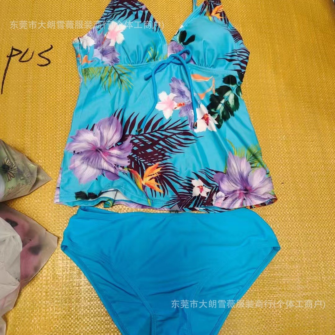 Bikini misceláneo de Amazon Comercio exterior europeo y americano Traje de baño de mujer sexy Traje de ropa interior Cross-border shein Hawaii