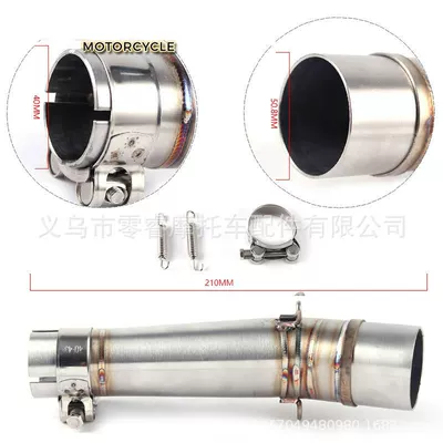 Motorcycle exhaust pipe, for Honda Nc700 Nc750